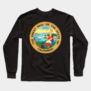 California Coat of Arms Long Sleeve T-Shirt